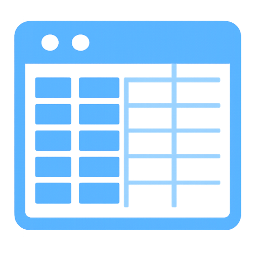 Spreadsheet icon